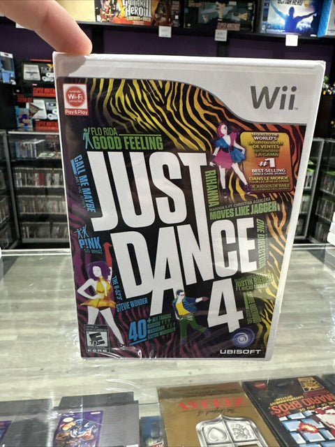 NEW! Just Dance 4 (Nintendo Wii, 2012) Factory Sealed!