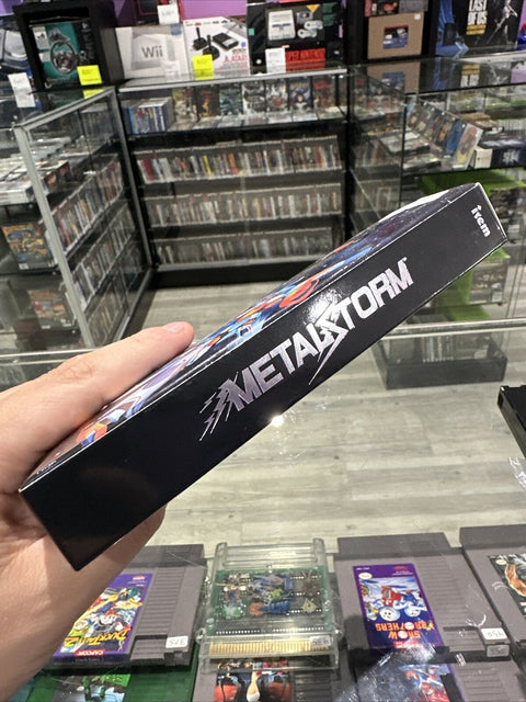 Metal Storm (Nintendo NES, 1991) Limited Run Black Edition - CIB Complete