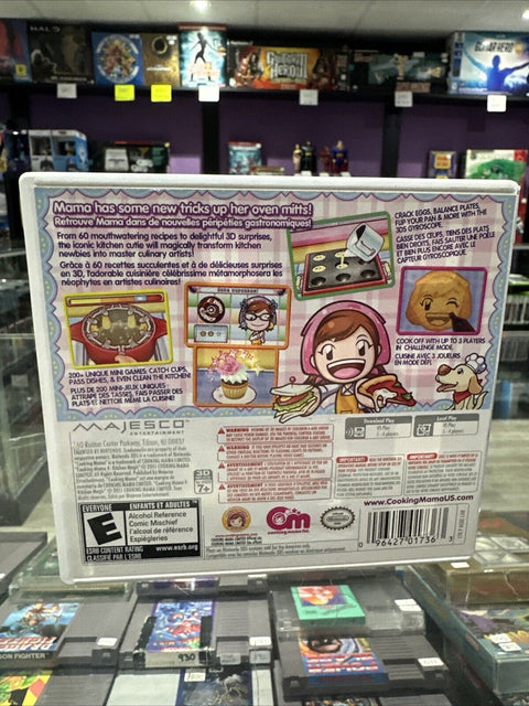 Cooking Mama 4: Kitchen Magic (Nintendo 3DS, 2011) CIB Complete Tested!