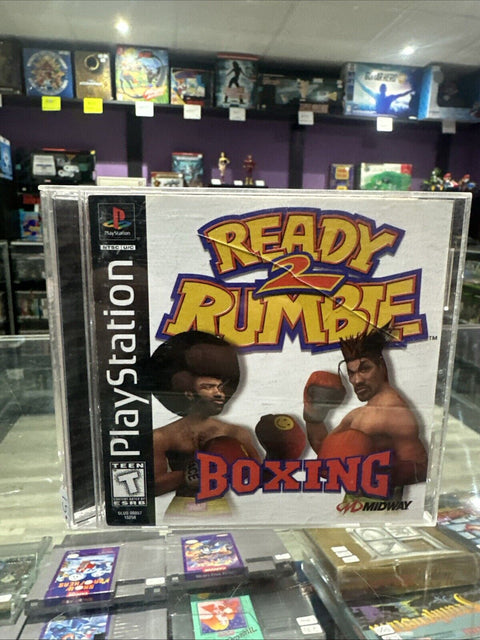 Ready 2 Rumble Boxing (Sony PlayStation 1, 1999) PS1 CIB Complete