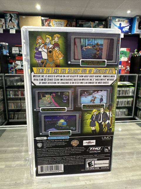 Scooby Doo: Who's Watching Who - Sony PSP CIB Complete Tested