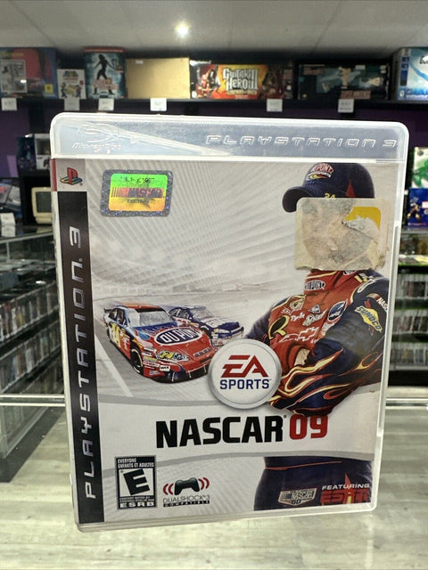 NASCAR 09 (Sony PlayStation 3, 2008) PS3 CIB Complete Tested!