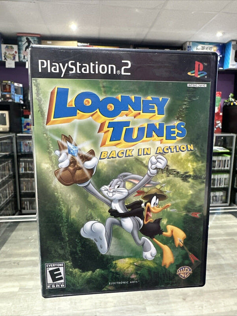 Looney Tunes: Back in Action (Sony PlayStation 2, 2003) PS2 CIB Complete Tested!