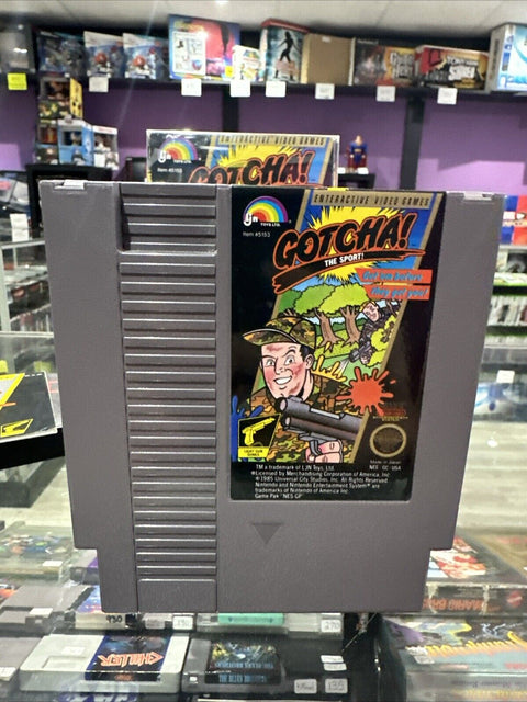 Gotcha! The Sport Nintendo NES - CIB Complete Tested!