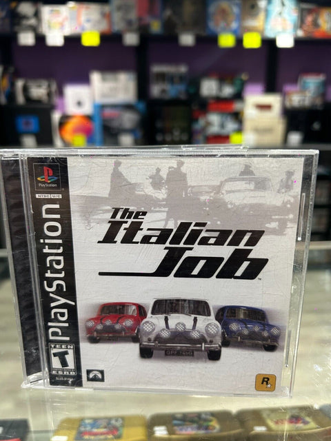 Italian Job (Sony PlayStation 1, 2002) PS1 CIB Complete Tested!