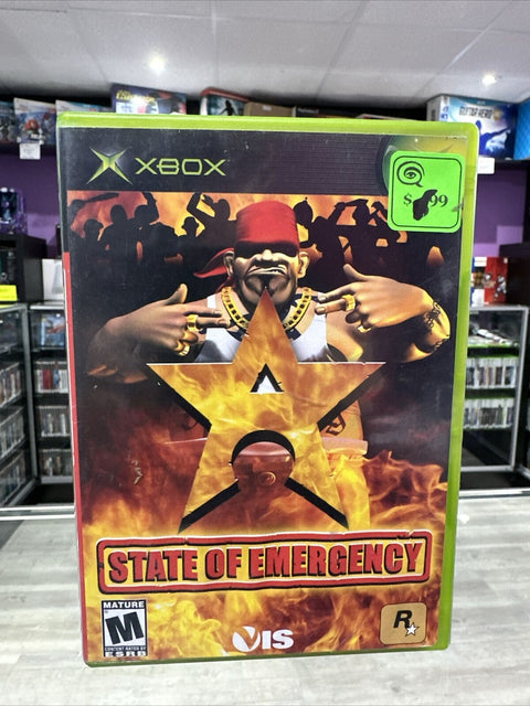 State of Emergency (Microsoft Original Xbox, 2003) CIB Complete Tested!