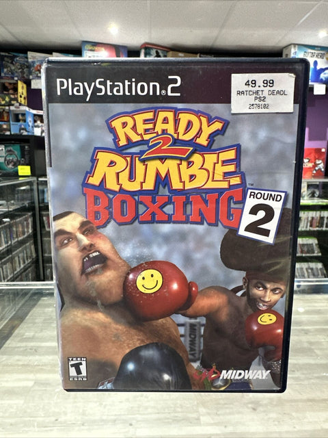 Ready 2 Rumble Boxing: Round 2 (Sony PlayStation 2, 2000) PS2 CIB Complete