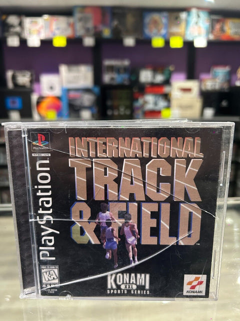 International Track & Field (Sony PlayStation 1, 1996) CIB Complete Tested!