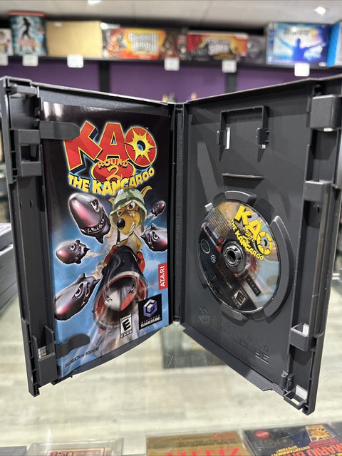 Kao the Kangaroo: Round 2 (Nintendo GameCube, 2006) CIB Complete Tested!