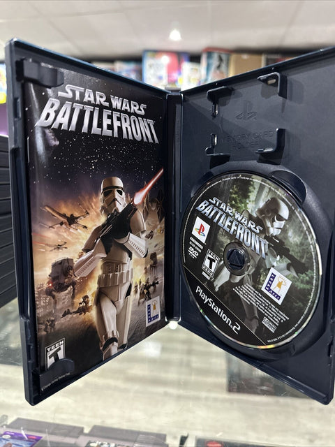 Star Wars: Battlefront (Sony PlayStation 2, 2004) PS2 CIB Complete Tested!