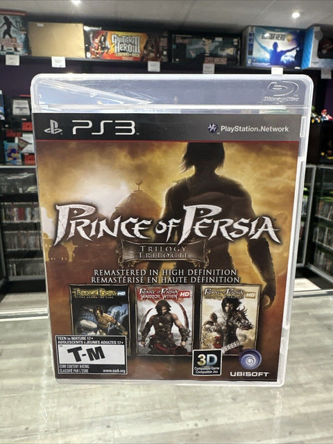 Prince of Persia Classic Trilogy HD (Sony PlayStation 3, 2011) PS3 Complete