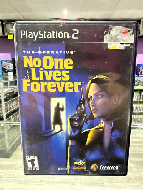 Operative: No One Lives Forever (Sony PlayStation 2, 2002) PS2 CIB Complete