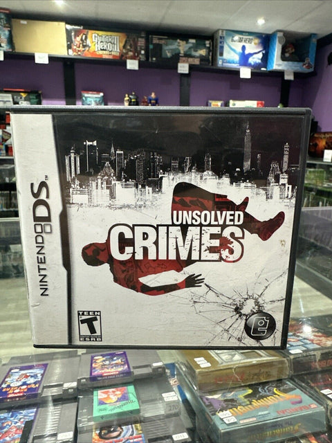 Unsolved Crimes (Nintendo DS) CIB Complete Tested!