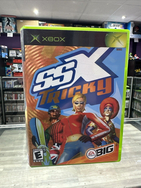 SSX Tricky (Microsoft Original Xbox, 2001) CIB Complete Tested!