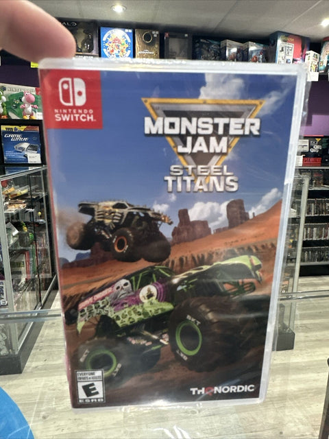 NEW! Monster Jam Steel Titans - Nintendo Switch Factory Sealed!