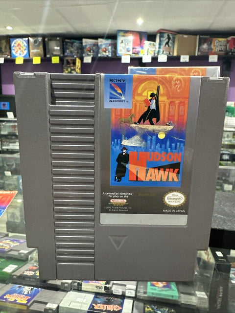 Hudson Hawk (Nintendo Entertainment System, 1992) NES CIB Complete Tested!