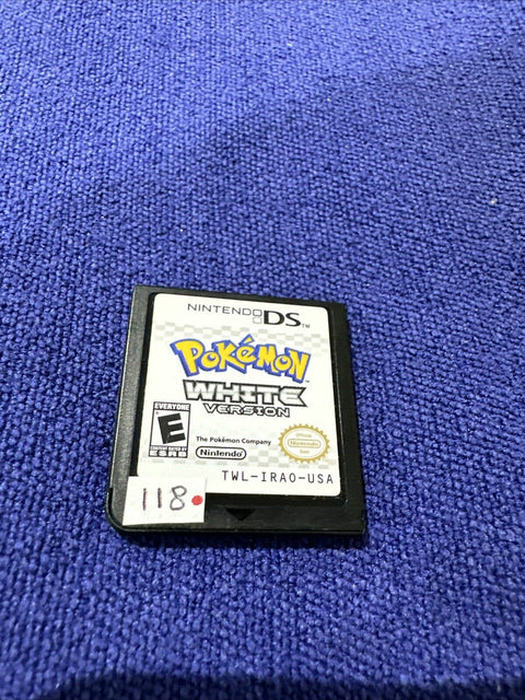 Pokemon White Version (Nintendo DS, 2011) NDS Authentic Tested!