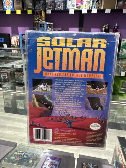 Solar Jetman (Nintendo Entertainment System, 1990) NES In Box - Tested!