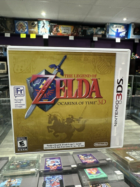 The Legend of Zelda: Ocarina of Time 3D (Nintendo 3DS, 2011) Complete Tested!