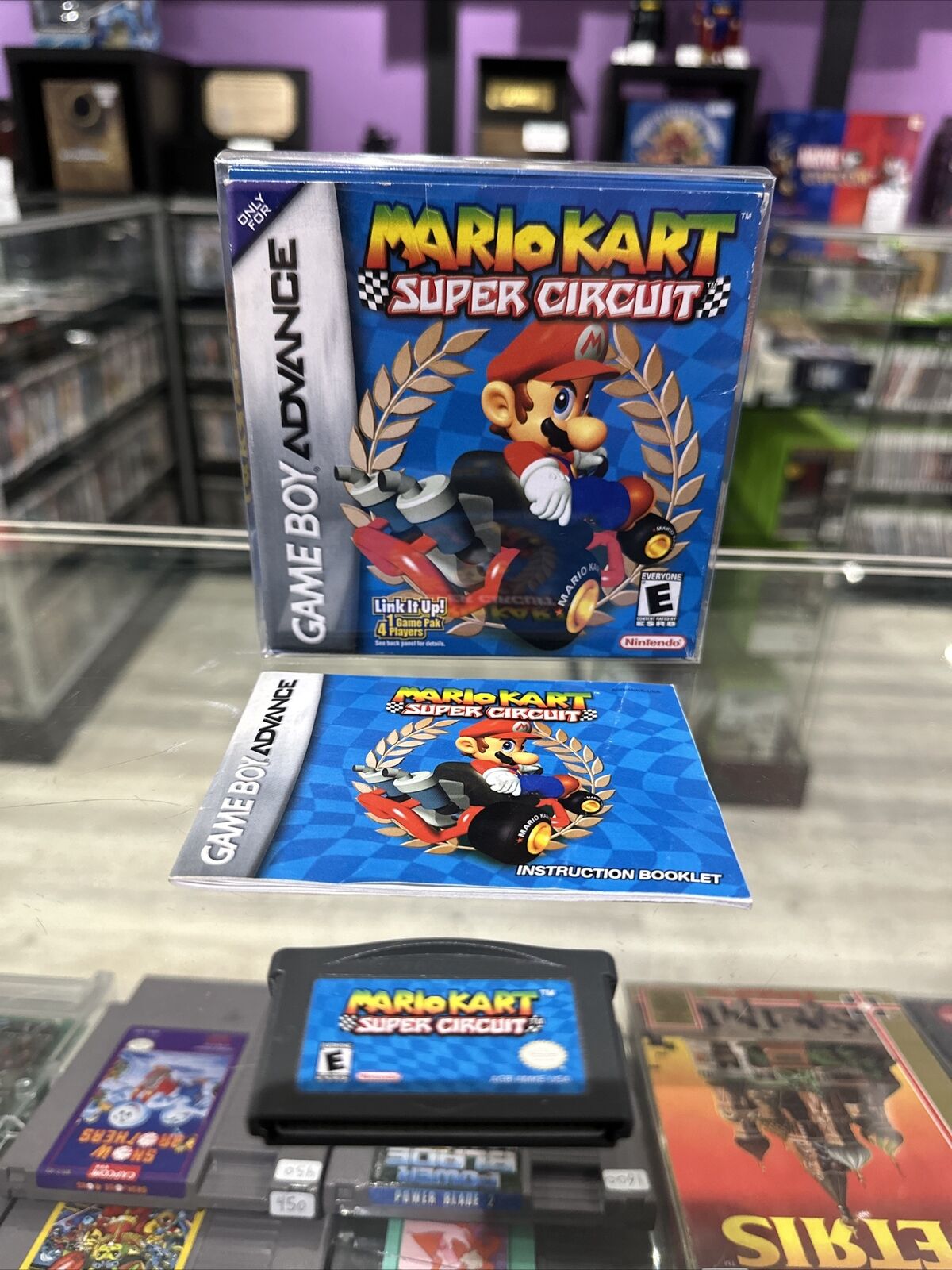 Mario outlet Kart Super Circuit for Nintendo Gameboy Advance CIB