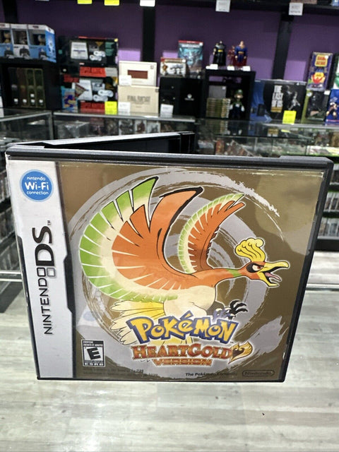 Pokemon: HeartGold Version (Nintendo DS, 2010) Box / Case + Manual Only!