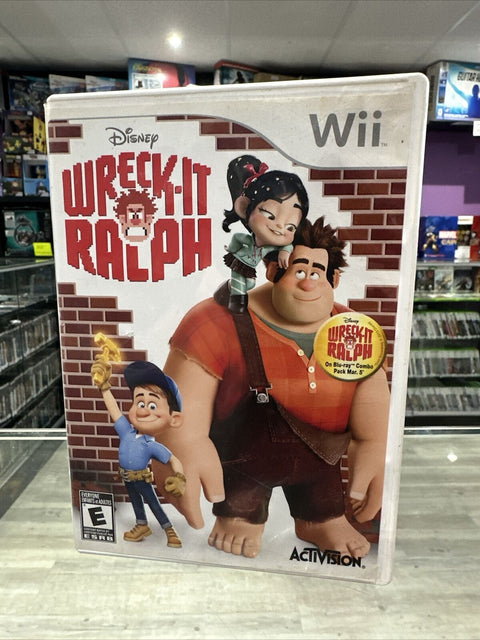 Wreck-It Ralph (Nintendo Wii, 2012) CIB Complete Tested!