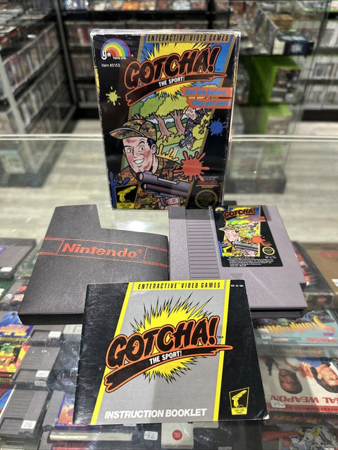 Gotcha! The Sport Nintendo NES - CIB Complete Tested!