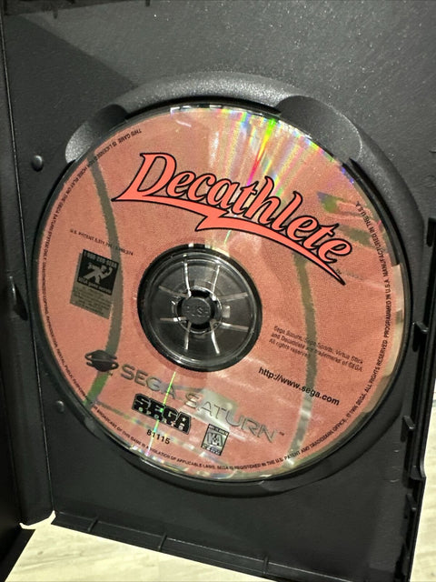 Decathlete (Sega Saturn, 1996) Authentic Disc Only Tested!