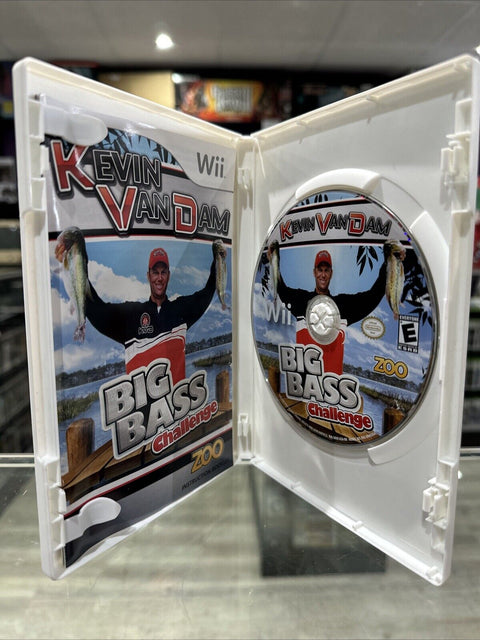 Kevin VanDam: Big Bass Challenge (Nintendo Wii, 2010) CIB Complete Tested!