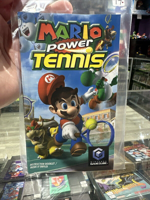 *Manual Only* Mario Power Tennis (Nintendo GameCube) Instruction Booklet