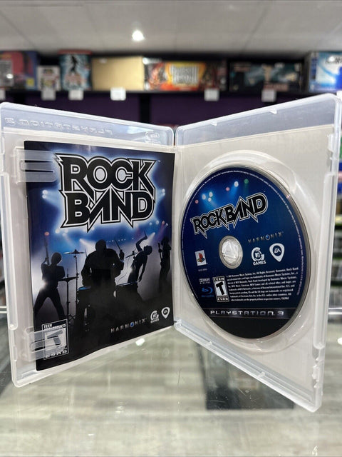 Rock Band (Sony Playstation 3) PS3 CIB Complete Tested!