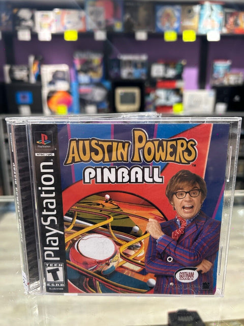 Austin Powers Pinball (Sony PlayStation 1, 2002) PS1 CIB Complete Tested!