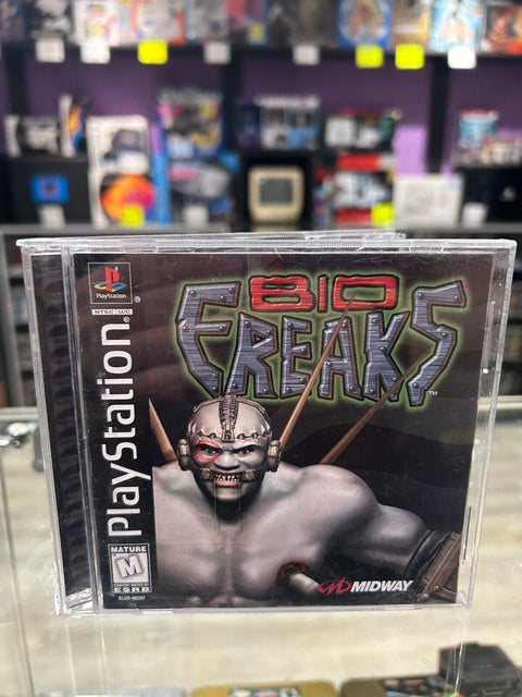 Bio F.R.E.A.K.S. (Sony PlayStation 1, 1998) PS1 CIB Complete Tested!