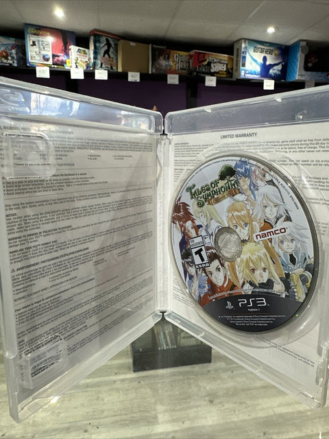 Tales of Symphonia: Chronicles (Sony PlayStation 3, 2014) PS3 Tested!