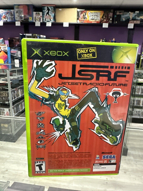 SEGA GT 2002 / Jet Set Radio Future (combo disk) (Microsoft Xbox, 2002) Tested!