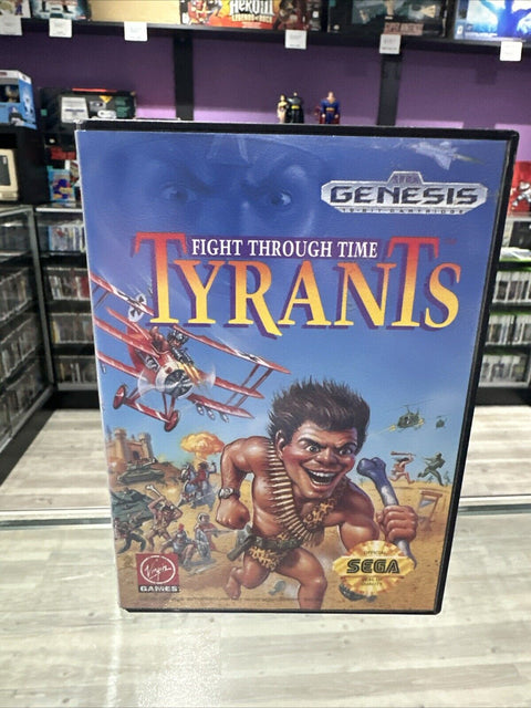 Tyrants (Sega Genesis, 1993) No Manual - Tested!