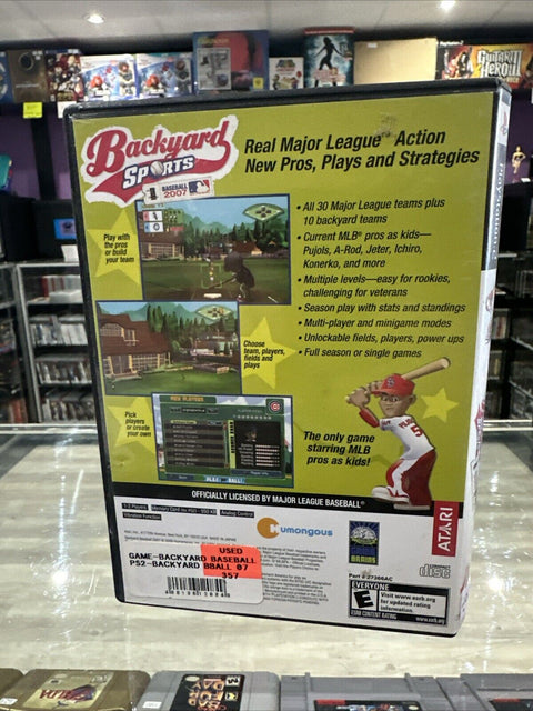 Backyard Baseball 2007 - Sony PlayStation 2 - PS2 Tested!