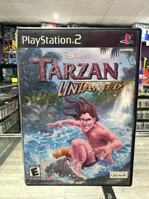 Disney's Tarzan: Untamed (Sony PlayStation 2, 2001) PS2 CIB Complete Tested!