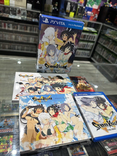 Senran Kagura Estival Versus: Endless Summer Edition (PS Vita, 2016) Complete