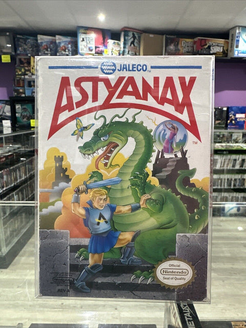 Astyanax (Nintendo Entertainment System, 1990) NES In Box - Tested!