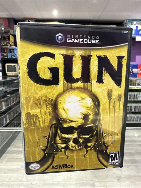 Gun (Nintendo GameCube, 2005) CIB Complete Tested!