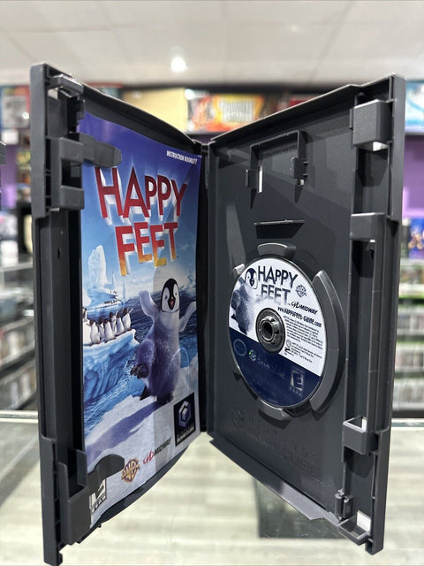 Happy Feet (Nintendo GameCube, 2006) CIB Complete Tested!