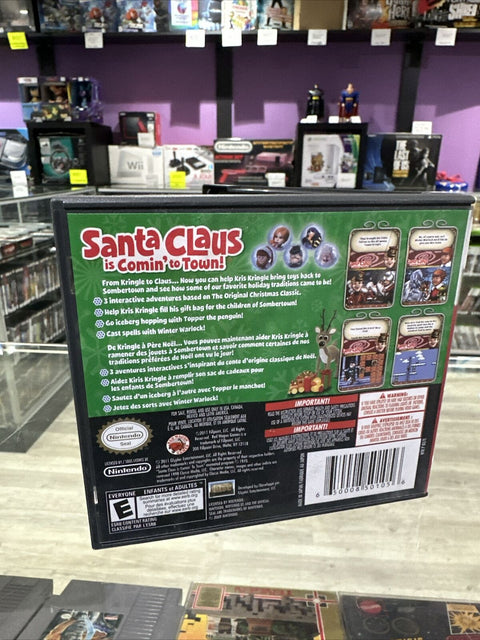 Santa Claus Is Comin To Town (Nintendo DS, 2009) CIB Complete Tested!