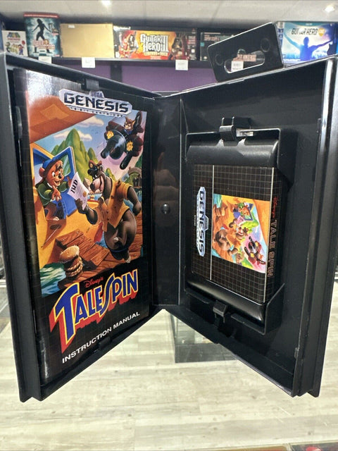 Disney's TaleSpin (Sega Genesis, 1992) CIB Complete Tested!