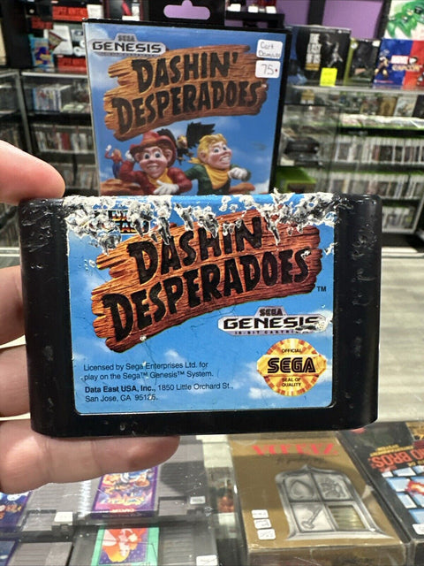 Dashin' Desperadoes (Sega Genesis, 1993) Tested!