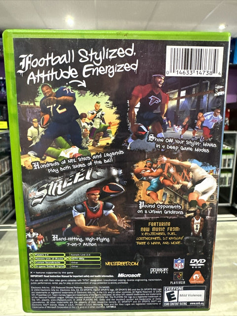 NFL Street (Microsoft Original Xbox, 2004) No Manual Tested!