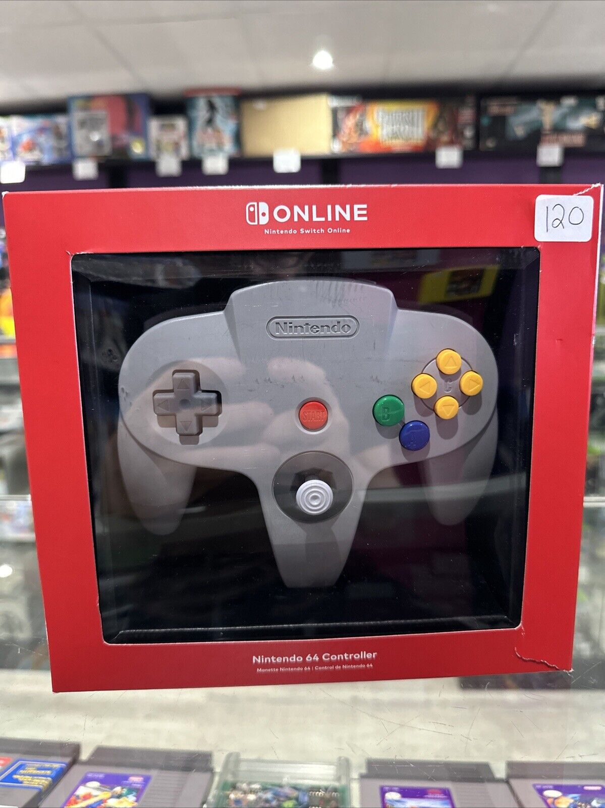 Nintendo Switch factory N64 Controller