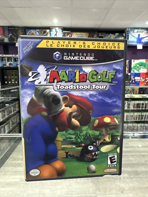 Mario Golf: Toadstool Tour (Nintendo GameCube, 2004) Box / Case Only!