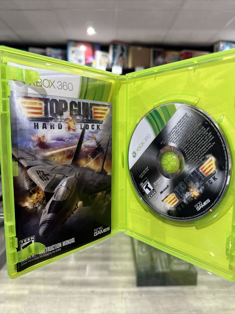 Top Gun: Hard Lock (Microsoft Xbox 360, 2012) CIB Complete Tested!