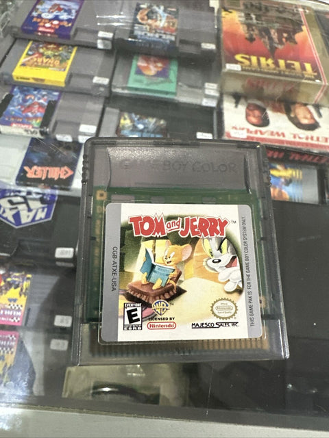 Tom and Jerry (Nintendo Game Boy Color, 1999) GBC CIB Complete Tested!